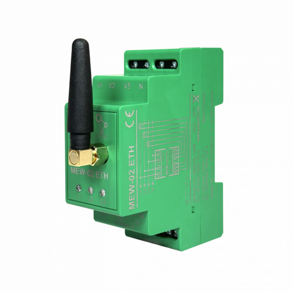 MONITOR ENERGII ELEKTRYCZNEJ WI-FI 3F+N TYP: MEW-02 ETH - SPL10000050 - ZAMEL