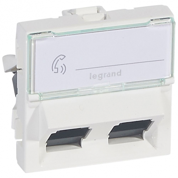 GNIAZDO 1XRJ45 KAT6 UTP MOSAIC - 076504 - LEGRAND