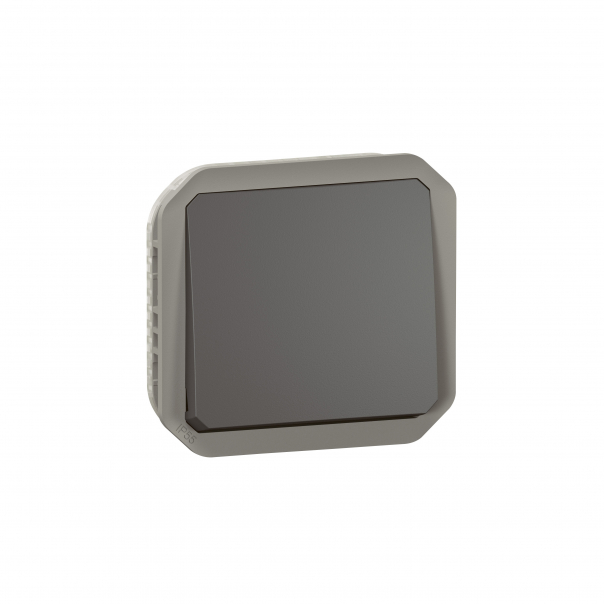PRZYCISK PRZEŁĄCZNY NO/NC MECHANIZM 10 A - 250 V~ ANTRACYT PLEXO - 069841L - LEGRAND