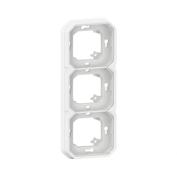 UCHWYT PODTYNKOWY POTRÓJNY BIAŁY PLEXO - 069698L - LEGRAND