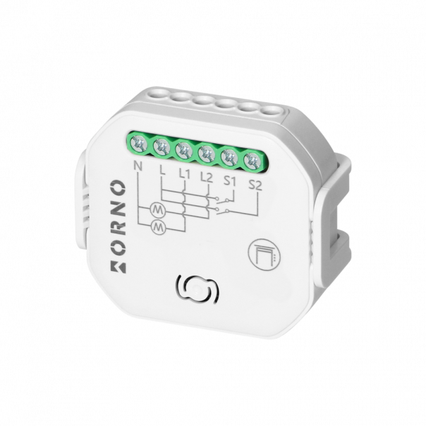 Przekaźnik dopuszkowy roletowy Tuya Smart Wi-Fi+BLE - OR-SH-17104 - ORNO
