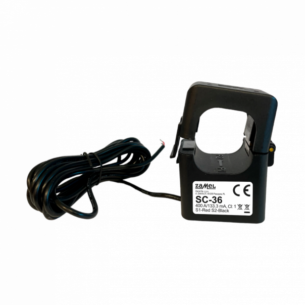 PRZEKŁADNIK PRĄDOWY 400A/133.3mA TYP: SC-36 - SPA10000007 - ZAMEL