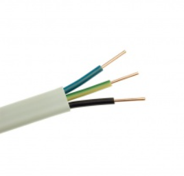 PRZEWÓD INSTALACYJNY YDYP 3X1,5 750V BIAŁY EK - 106469 - KABLE I PRZEWODY