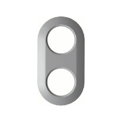 RAMKA PODWÓJNA BIAŁY 1930 - 138129 - HAGER