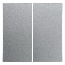 KLAWISZE DO ŁACZNIKA DWUKLAWISZOWEGO ALUMINIUM MAT LAKIEROAWANY B.KWADRAT/B.7 - 16231404 - HAGER