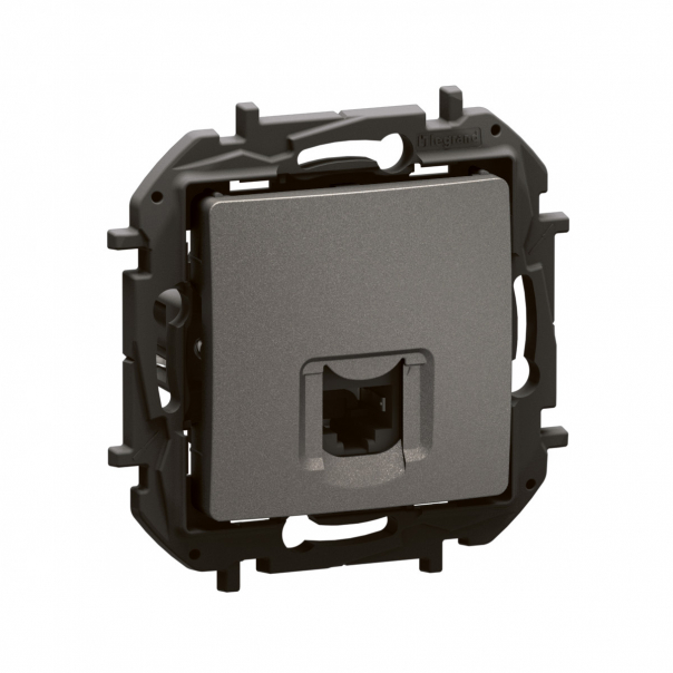 NOWE NILOE - GNIAZDO RJ45 KAT. 6 FTP STALOWE - NP4302MG - LEGRAND