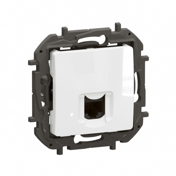 NOWE NILOE - GNIAZDO RJ45 KAT. 6 UTP BIAŁE - NP4304WH - LEGRAND