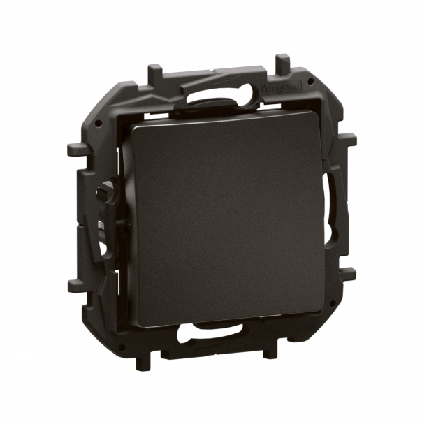 NOWE NILOE - PRZYCISK POJEDYNCZY 6 A CZARNY - NP2310BK - LEGRAND