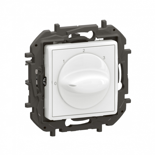 NOWE NILOE - ŁĄCZNIK WENTYLACJI 4 POZYCJE BIAŁY - NP660WH - LEGRAND