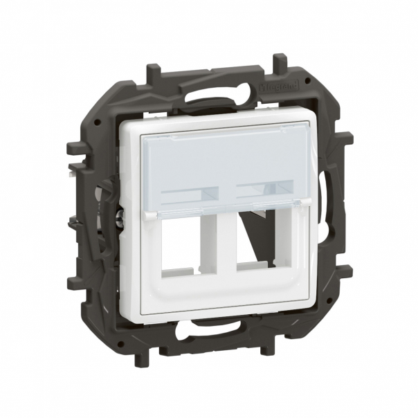 NOWE NILOE - ADAPTER DO ZŁĄCZY PODWÓJNYCH KEYSTONE BIAŁY - NP171WH - LEGRAND