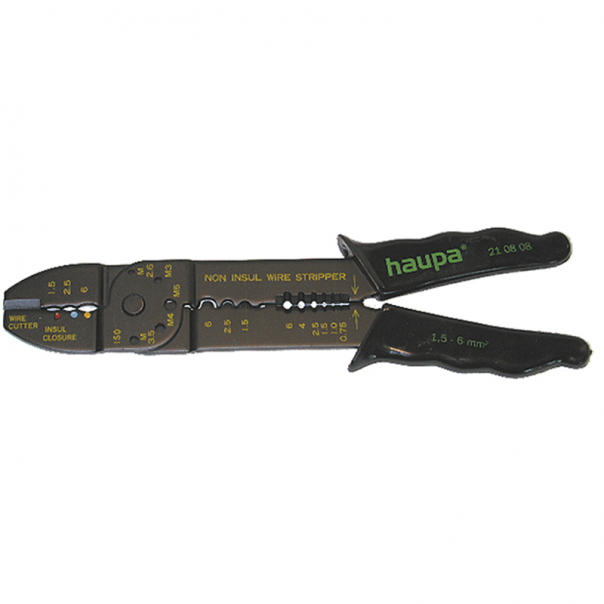 SZCZYPCE ZACISKOWE DO KOŃCÓWEK TULEJKOWYCH 0,5-6 MM* - 210808 - HAUPA