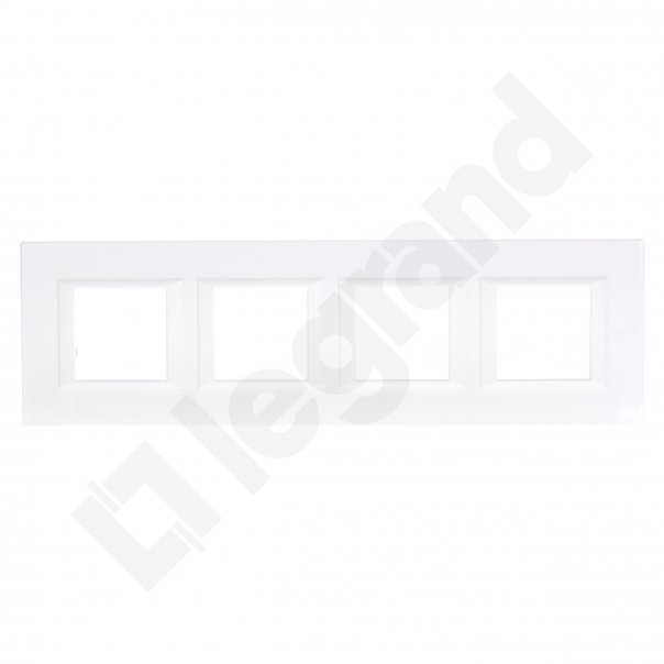 RAMKA PROTOKĄTNA POZIOMA 4X2 MODUŁY AXOLUTE WHITE AXOLUTE - HA4802M4HHD - LEGRAND