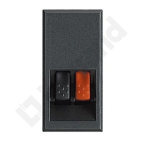 GNIAZDO GŁOŚNIKOWE 1 MODUŁ ANTRACYT AXOLUTE - HS4294 - LEGRAND