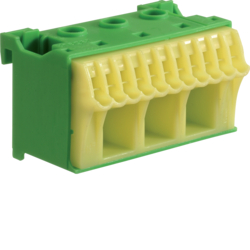 BLOK SAMOZACISKÓW OCHRONNY ZIELONY 3X16+11X4 MM2 SZEROKOŚĆ 60MM QUICK CONNECT - KN14E - HAGER