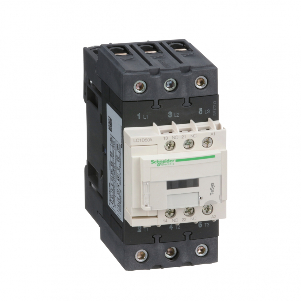 STYCZNIK 3P AC3-50A,NZ+NO,120V 50/60HZ - LC1D50AG7 - SCHNEIDER ELECTRIC