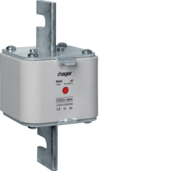WKŁADKA BEZPIECZNIKOWA 1000A NH4 CHARAKTERYSTYKA GG ZWŁOCZNA + TOR SYGNALIZACYJNY  - LNH41000SM - HAGER