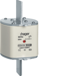 WKŁADKA BEZPIECZNIKOWA 1155A NH4 CHARAKTERYSTYKA GT TRANSFORMATOROWA  - LNH41155M4T - HAGER