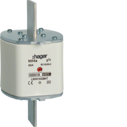 WKŁADKA BEZPIECZNIKOWA 1443A NH4 CHARAKTERYSTYKA GT TRANSFORMATOROWA  - LNH41443M4T - HAGER
