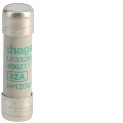 WKŁADKA BEZPIECZNIKOWA 10X38MM 32A AM SILNIKOWA - LF332M - HAGER