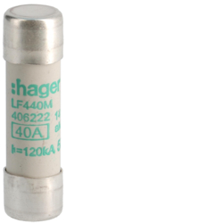 WKŁADKA BEZPIECZNIKOWA 14X51MM 40A AM SILNIKOWA - LF440M - HAGER