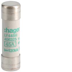 WKŁADKA BEZPIECZNIKOWA 14X51MM 45A AM SILNIKOWA - LF445M - HAGER