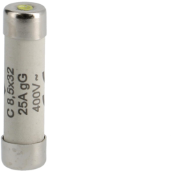 WKŁADKA BEZPIECZNIKOWA 25A 8.5X32MM CHARAKTERYSTYKA GG ZWŁOCZNA - L8532C25 - HAGER
