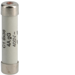 WKŁADKA BEZPIECZNIKOWA 4A 9X36MM CHARAKTERYSTYKA GG ZWŁOCZNA - L936C1-04 - HAGER