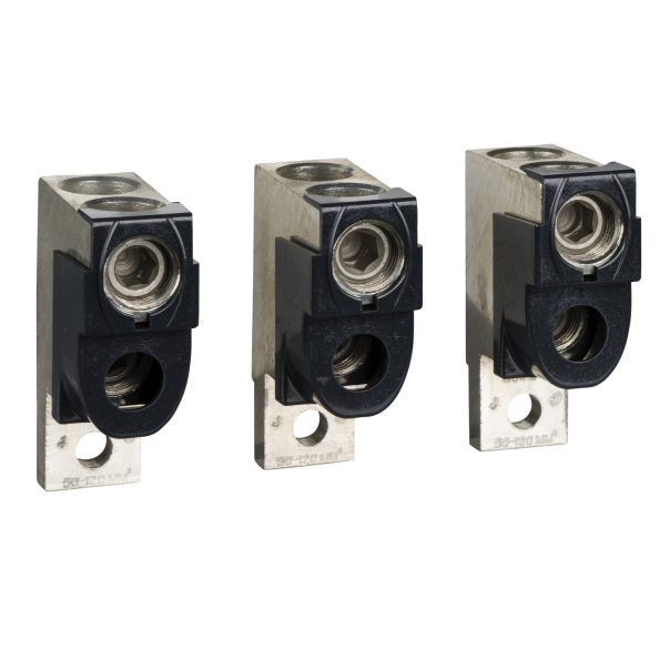 ZŁĄCZA 2X(50-120MM2) DO WYŁĄCZNIKA COMPACT NSX250 3 SZT. - LV429218 - SCHNEIDER ELECTRIC