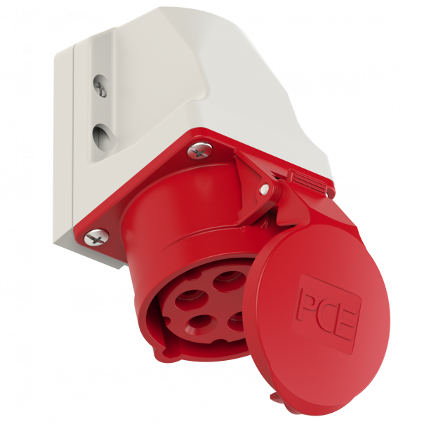 GNIAZDO STAŁE, obudowa mała 16A 400V 3P+Z+N  mała obudowa - 115-6k - PCE