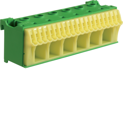 BLOK SAMOZACISKÓW OCHRONNY ZIELONY 6X16 + 20X4 MM UNIVERS NHC 2 SZEROKOŚĆ 105MM UNIVERS NHC QUICK CONNECT - KN26E - HAGER