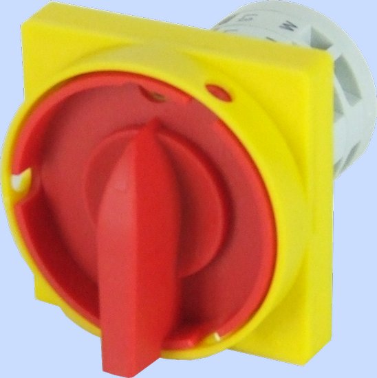 ŁĄCZNIK KRZYWKOWY W OBUDOWIE E12-15 WŁĄCZ-WYŁĄCZ 0-I IP65 NA KŁÓDKĘ - 921204 - ELEKTROMET DZIERŻONIÓW