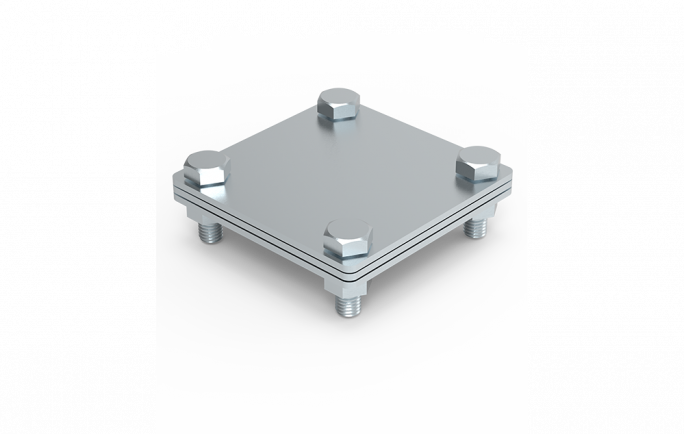 ZŁĄCZE UNIWERSALNE ODGAŁĘŹNE 100X100 . - 91400401 - ELKO-BIS