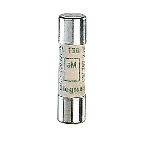 WKŁADKA BEZPIECZNIKOWA CYLINDRYCZNA 1A 10,3 X 38 SILNIKOWA AM HPC - 013001 - LEGRAND