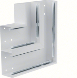 KĄT PŁASKI 65X210 D STAL JASNOSZARY BRS - BRS652105D7035 - HAGER