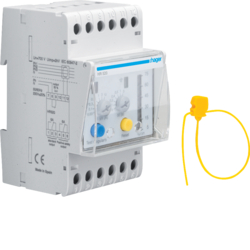 PRZEKAŹNIK RÓŻNICOWO-PRĄDOWY 0 03-10A REGULOWANY ZWŁOKA 50% LED - HR520 - HAGER - BERKER
