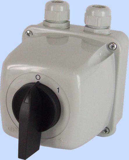 ŁĄCZNIK KRZYWKOWY 63-13 WŁĄCZ-WYŁĄCZ 0-I IP-44 - 926301 - ELEKTROMET DZIERŻONIÓW