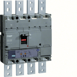 WYŁĄCZNIK MOCY H1000 4-POLOWY 50KA 630A LSI - HNE631H - HAGER
