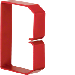 KLAMRA DO PRZEWODÓW 75X100 CZERWONA HNG - HN751003 - HAGER