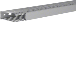 KANAŁ GRZEBIENIOWY 80x25 szary wys=80mm szer=25mm pcv (szt=2mb /opak=20m) - BA780025 - HAGER