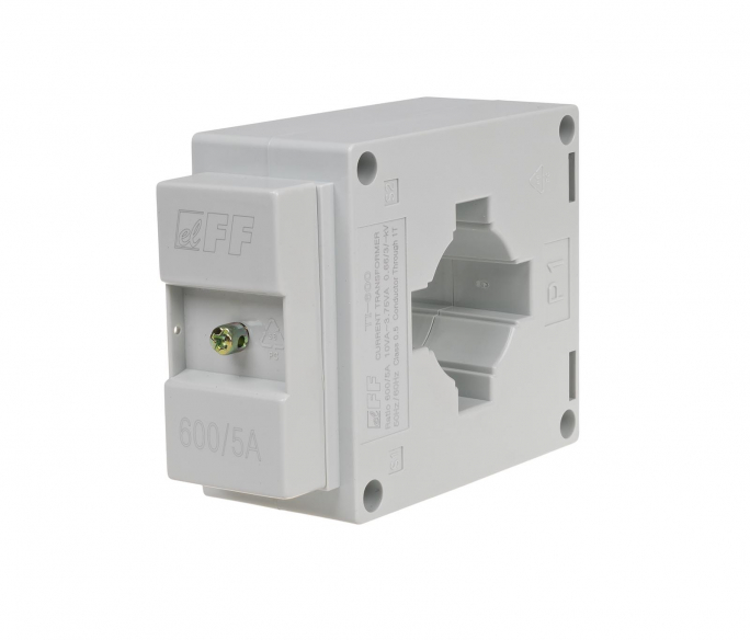 Przekładnik prądowy 600/5A O30, kl. 0,5 - TI-600-5 - F&F