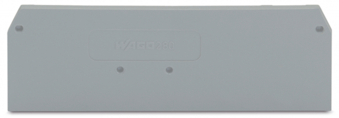 ŚCIANKA KOŃCOWA SZARA. - 280-314 - WAGO