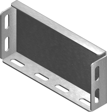 Zaślepka korytka ZKZP200H100 1,50 mm - 314220 - BAKS