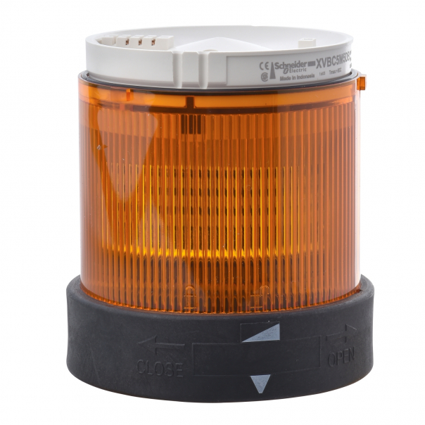 ELEMENT ŚWIETLNY MIGAJĄCY FI 70 POMARAŃCZOWY LED 48..230V AC - XVBC4M5 - SCHNEIDER ELECTRIC