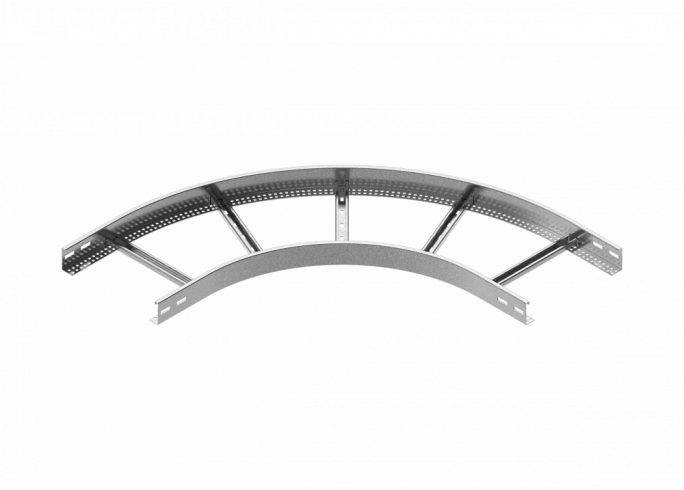 Łuk drabinki 90&deg; LDC200H50 N 2,00 mm - 456920 - BAKS