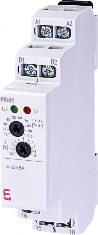 PRZEKAŹNIK NADZORCZY PRĄDOWY PRI-51/5 - 002471818 - ETI