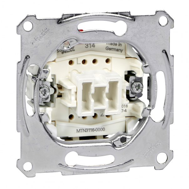 MECHANIZM ŁĄCZNIKA SCHODOWEGO ZACISK BEZŚRUBOWY 250VAC 10A MERTEN - MTN3116-0000 - SCHNEIDER ELECTRIC