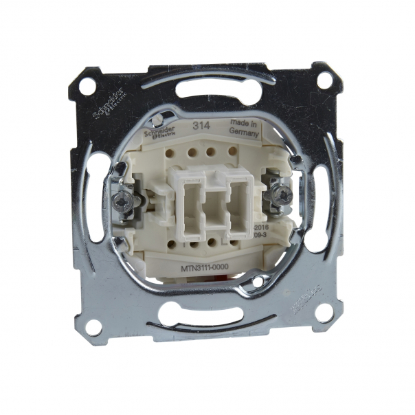 MECHANIZM ŁĄCZNIKA POJEDYNCZEGO ZACISK BEZŚRUBOWY 250VAC 10A MERTEN - MTN3111-0000 - SCHNEIDER ELECTRIC