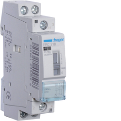 PRZEKAŹNIK INSTALACYJNY 230VAC 1NO+1NC 16A - ERC218 - HAGER
