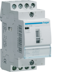 PRZEKAŹNIK INSTALACYJNY 230VAC 2NO+2NC 16A - ERC418 - HAGER