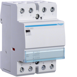 Stycznik 24VAC 4NO 63A - ESD463 - HAGER